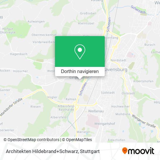 Architekten Hildebrand+Schwarz Karte