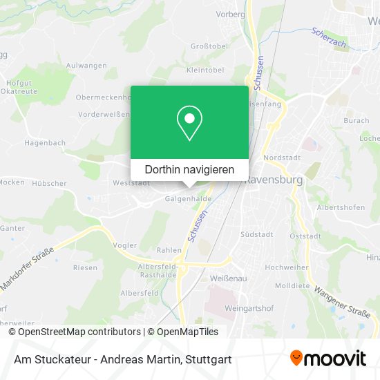 Am Stuckateur - Andreas Martin Karte