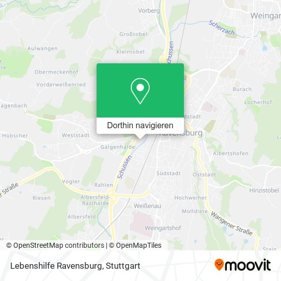 Lebenshilfe Ravensburg Karte