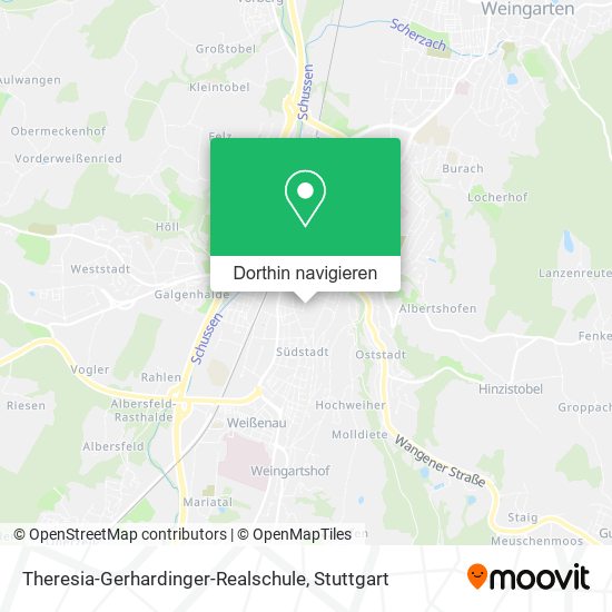 Theresia-Gerhardinger-Realschule Karte