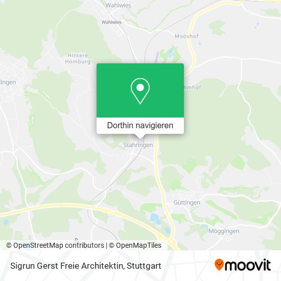 Sigrun Gerst Freie Architektin Karte