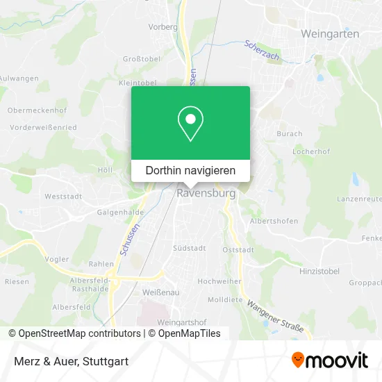 Merz & Auer Karte