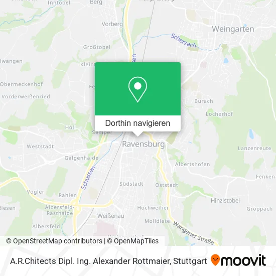 A.R.Chitects Dipl. Ing. Alexander Rottmaier Karte