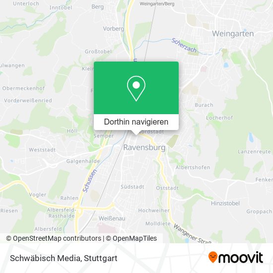 Schwäbisch Media Karte