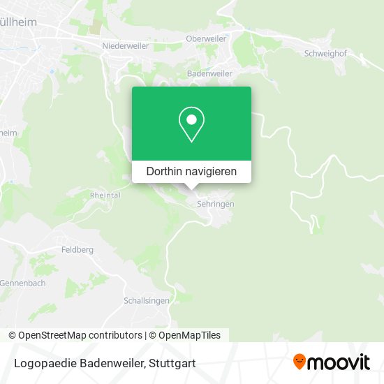 Logopaedie Badenweiler Karte