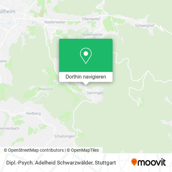 Dipl.-Psych. Adelheid Schwarzwälder Karte