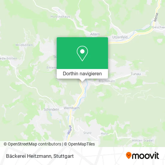 Bäckerei Heitzmann Karte