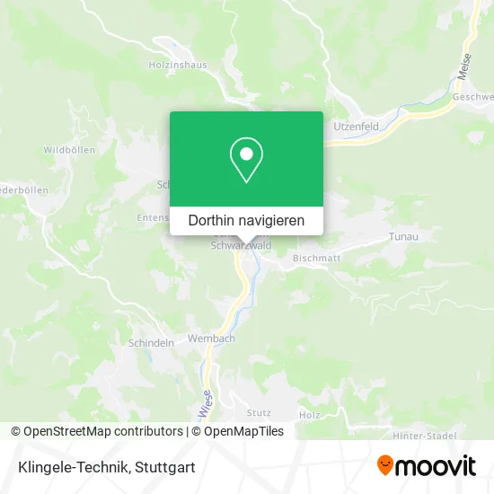 Klingele-Technik Karte
