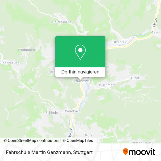 Fahrschule Martin Ganzmann Karte