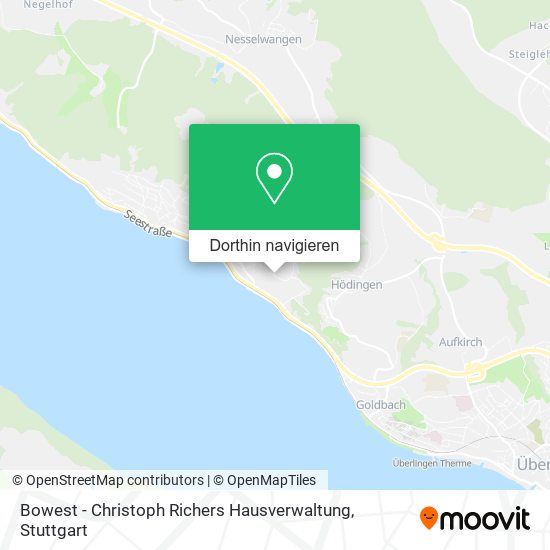 Bowest - Christoph Richers Hausverwaltung Karte