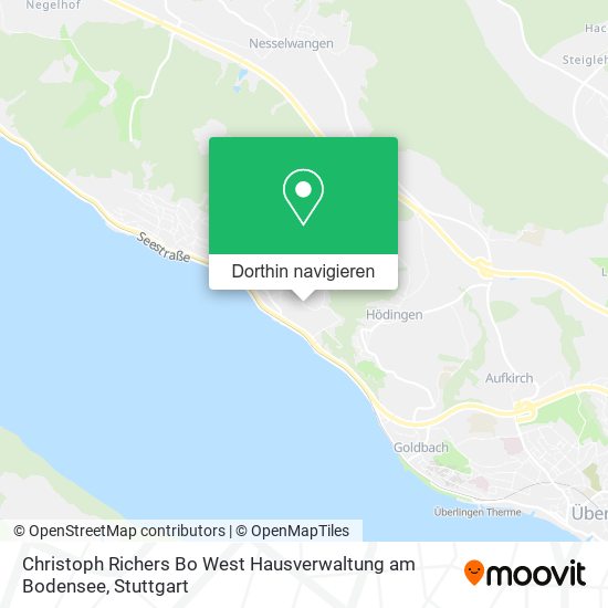 Christoph Richers Bo West Hausverwaltung am Bodensee Karte
