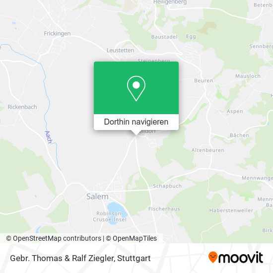 Gebr. Thomas & Ralf Ziegler Karte