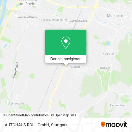AUTOHAUS ROLL GmbH Karte