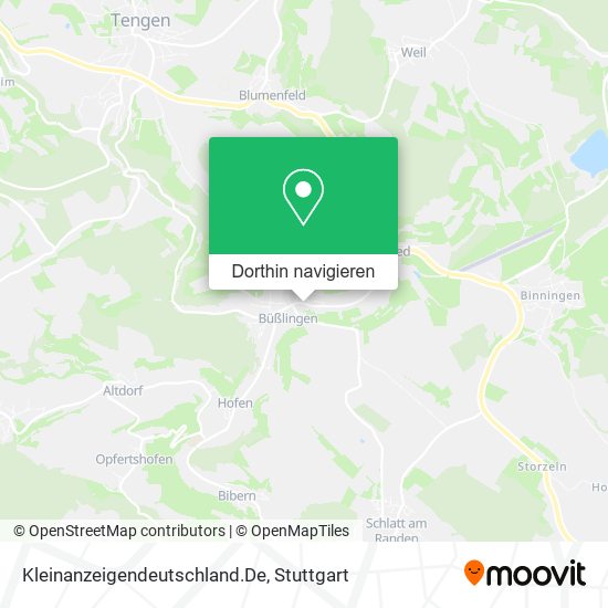 Kleinanzeigendeutschland.De Karte