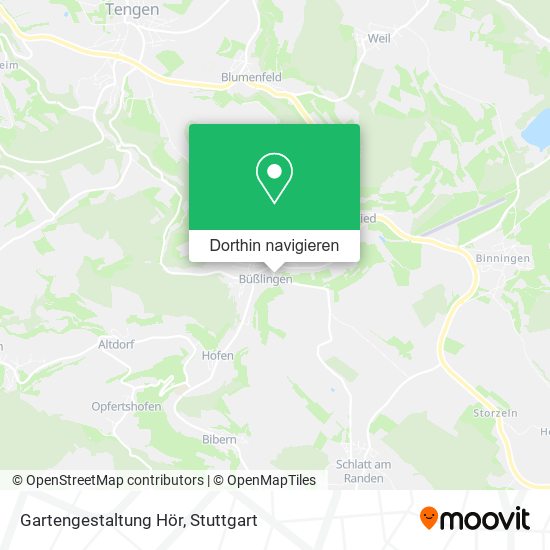 Gartengestaltung Hör Karte