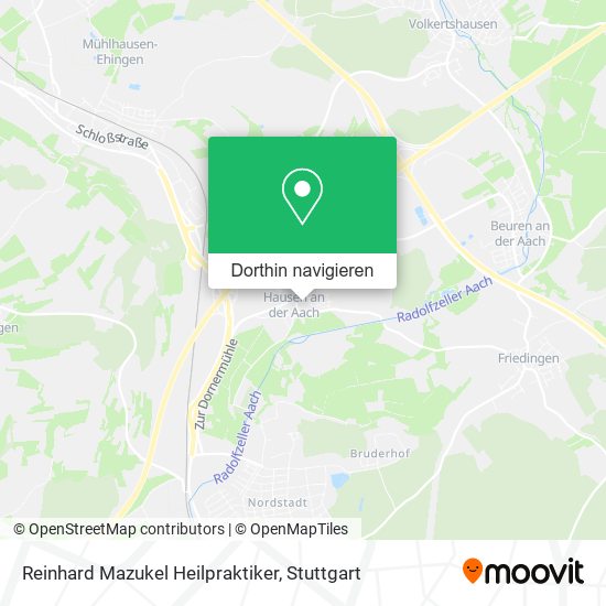 Reinhard Mazukel Heilpraktiker Karte