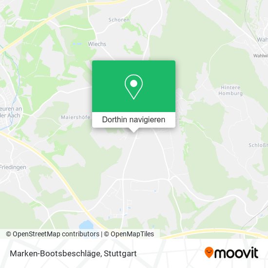 Marken-Bootsbeschläge Karte