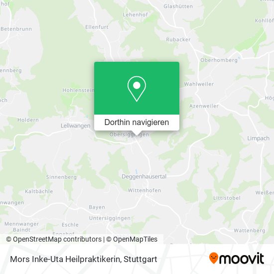 Mors Inke-Uta Heilpraktikerin Karte