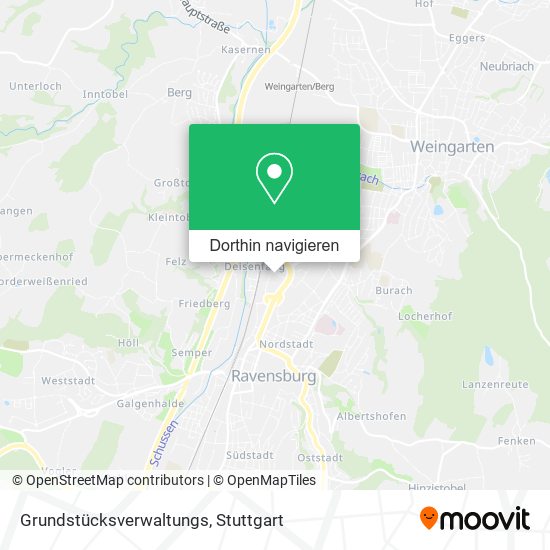 Grundstücksverwaltungs Karte