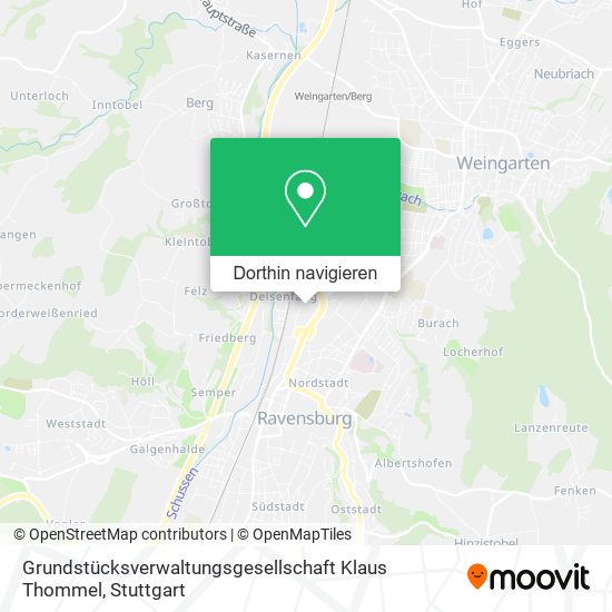 Grundstücksverwaltungsgesellschaft Klaus Thommel Karte