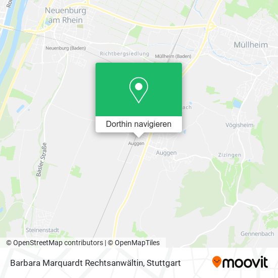 Barbara Marquardt Rechtsanwältin Karte