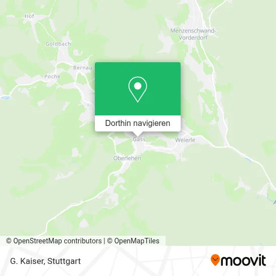 G. Kaiser Karte
