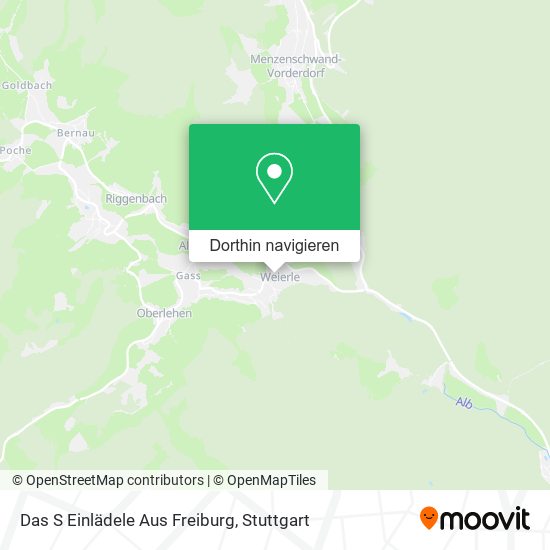 Das S Einlädele Aus Freiburg Karte