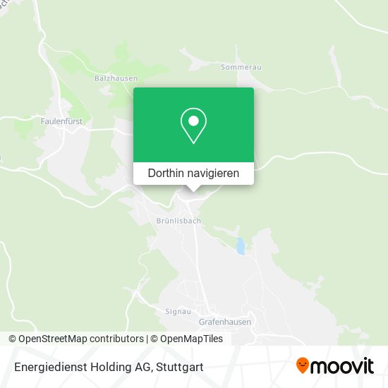 Energiedienst Holding AG Karte