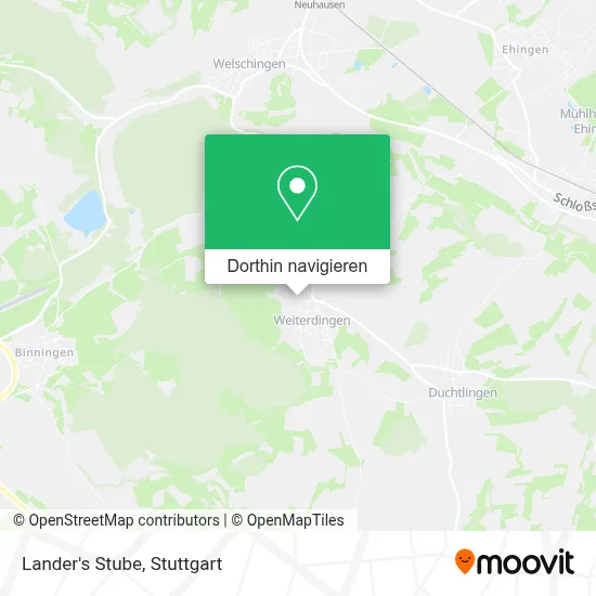 Lander's Stube Karte