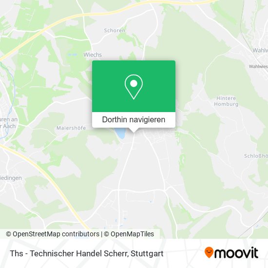 Ths - Technischer Handel Scherr Karte