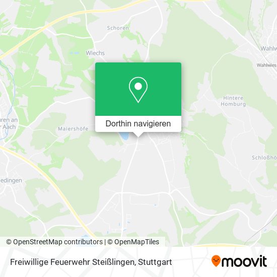 Freiwillige Feuerwehr Steißlingen Karte