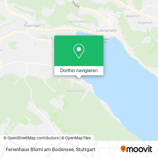 Ferienhaus Blüml am Bodensee Karte