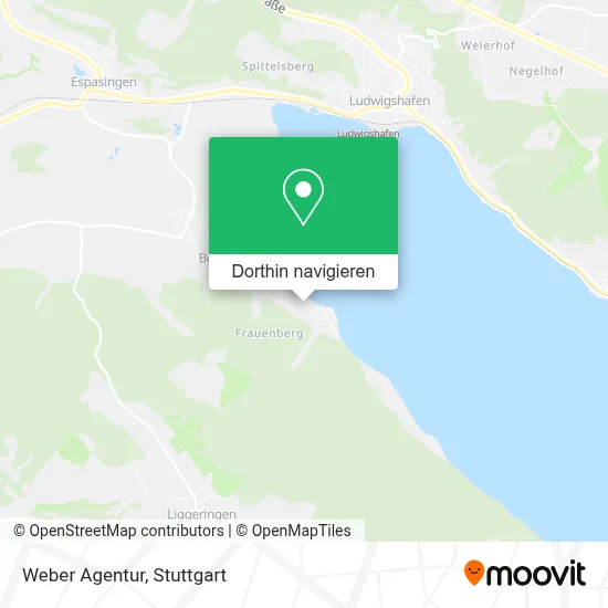 Weber Agentur Karte