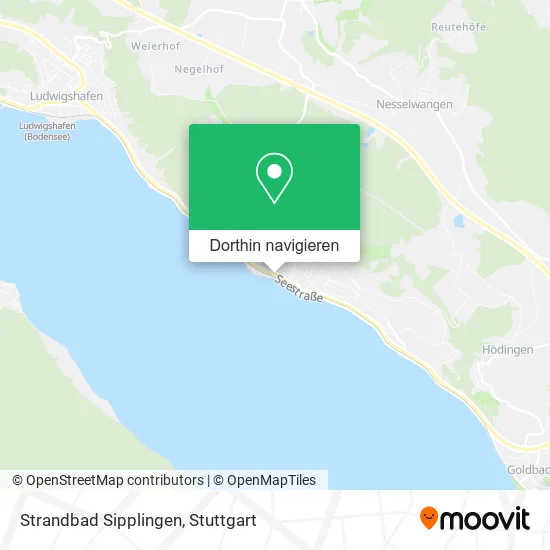 Strandbad Sipplingen Karte