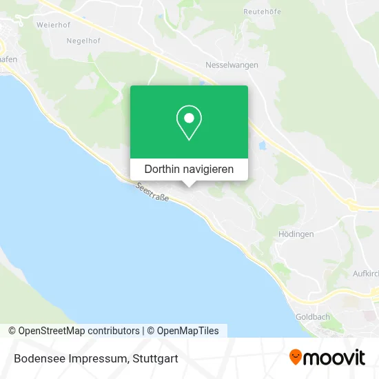 Bodensee Impressum Karte