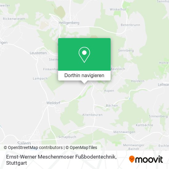 Ernst-Werner Meschenmoser Fußbodentechnik Karte