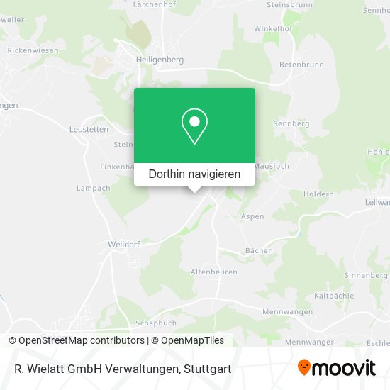 R. Wielatt GmbH Verwaltungen Karte