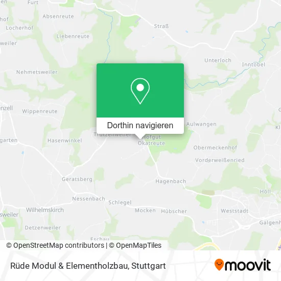 Rüde Modul & Elementholzbau Karte