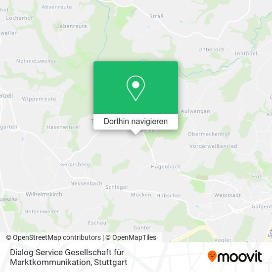 Dialog Service Gesellschaft für Marktkommunikation Karte
