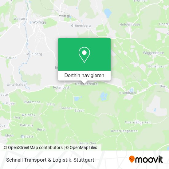 Schnell Transport & Logistik Karte
