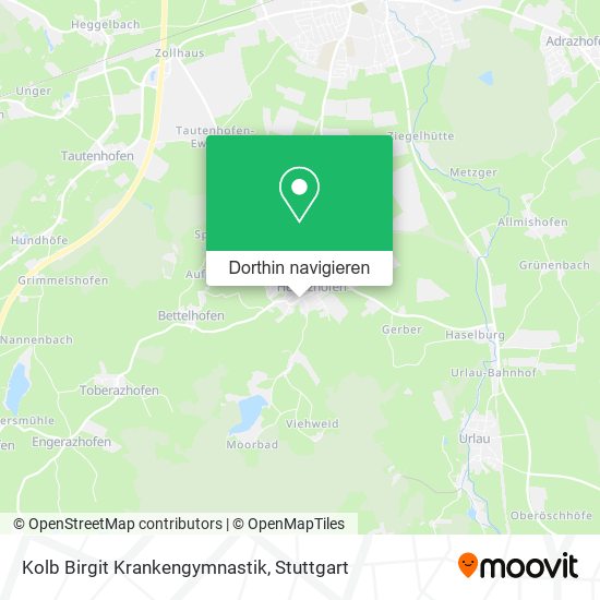 Kolb Birgit Krankengymnastik Karte