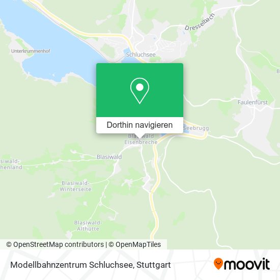 Modellbahnzentrum Schluchsee Karte