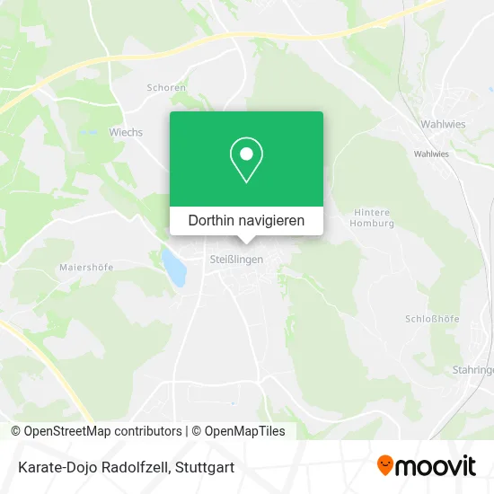 Karate-Dojo Radolfzell Karte