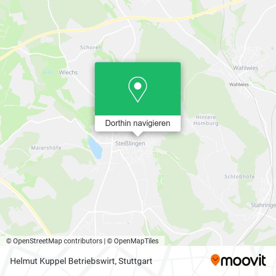 Helmut Kuppel Betriebswirt Karte