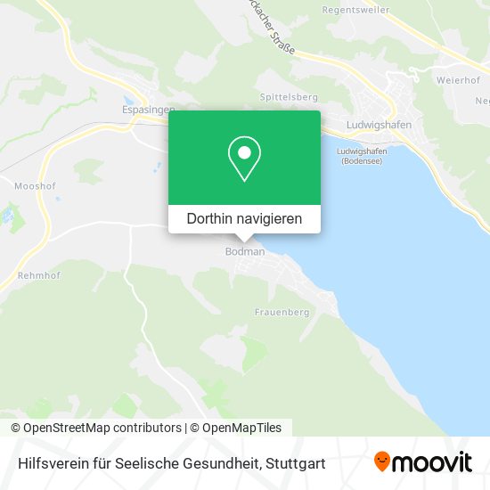 Hilfsverein für Seelische Gesundheit Karte