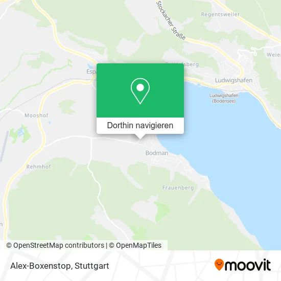 Alex-Boxenstop Karte