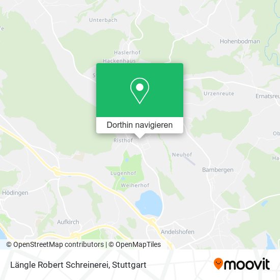 Längle Robert Schreinerei Karte