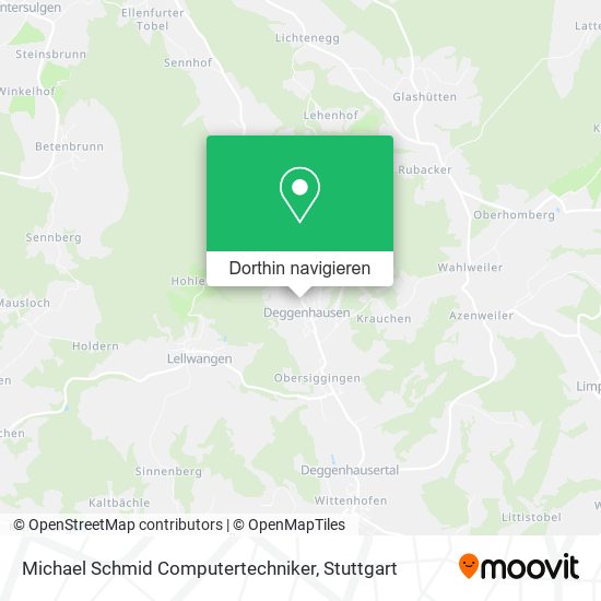 Michael Schmid Computertechniker Karte