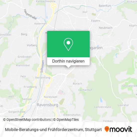 Mobile-Beratungs-und Frühförderzentrum Karte