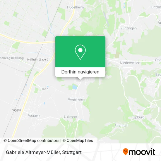 Gabriele Altmeyer-Müller Karte